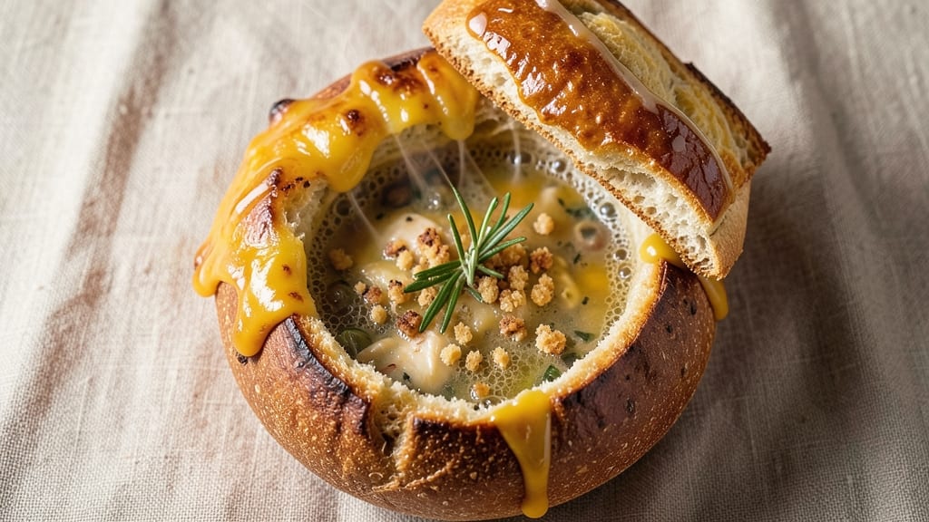 Artisan Bread Bowl Recipe: Hollowed Crust That Holds Soups Like Magic