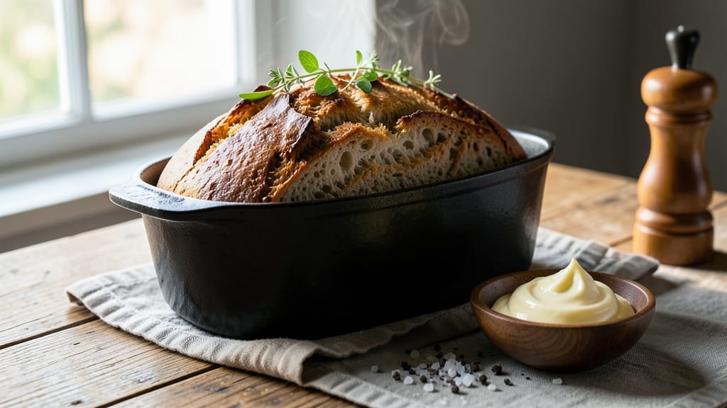 Artisan Bread Recipe With Stand Mixer: Hands-Free Crusty Loaf in 90 Minutes