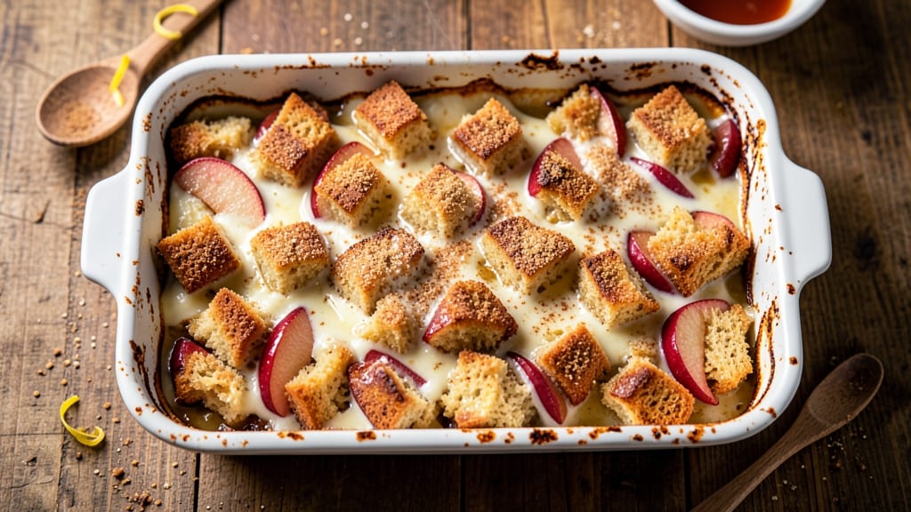 Apple Bread Pudding Recipe Pioneer Woman: Caramelized Apples and Cinnamon Swirls in One Bowl