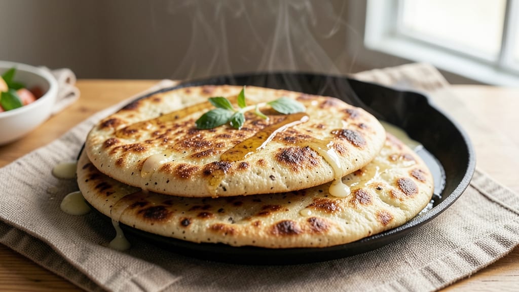 Almond Flour Naan Bread Recipe: Flaky Layers Without Gluten Guilt