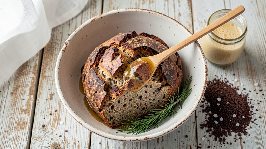 Authentic Rye Bread Recipe: Sourdough Tang and Crusty Open Crumb