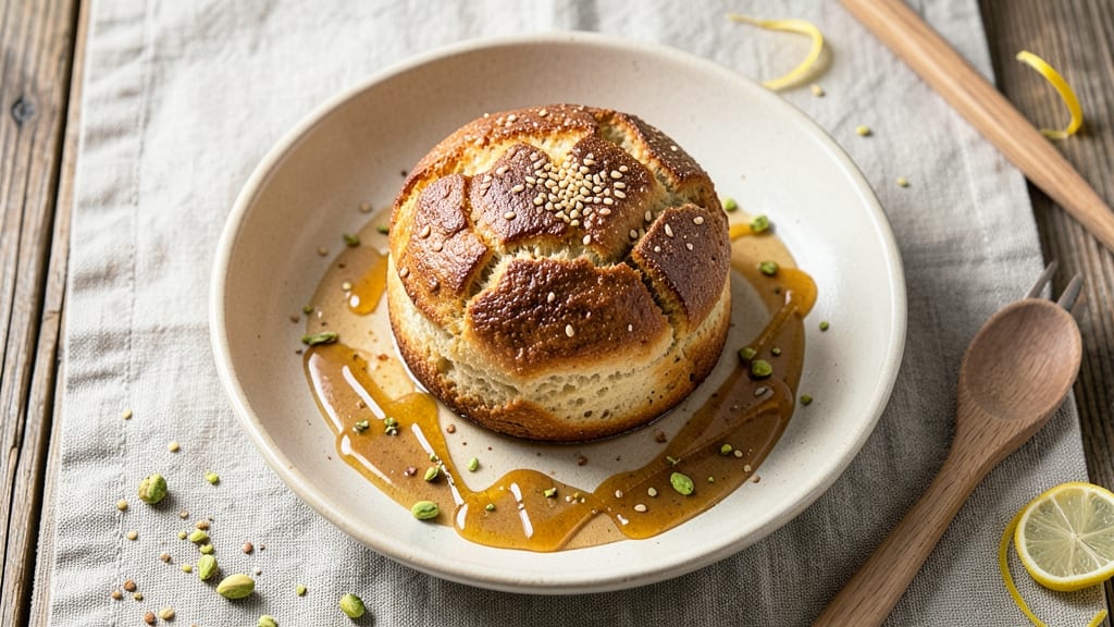 Armenian Tahini Bread Recipe: Nutty Sesame Crust With Soft Interior