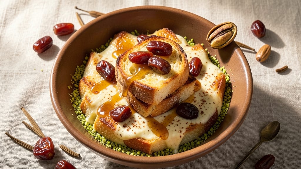 Arabian Bread Pudding Recipe: Warm Spice-Infused Comfort in One Bake