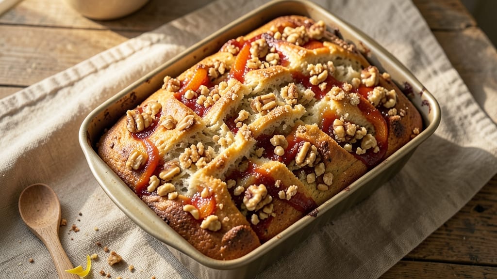 Apricot Walnut Bread Recipe: Sweet-Tart Swirls and Crunchy Top