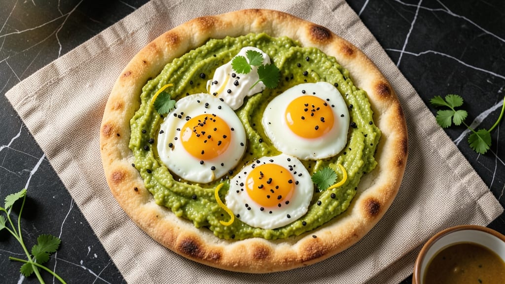 Avocado Cottage Cheese Egg Flatbread Recipe: Savory Breakfast Wraps With Creamy Green Layers