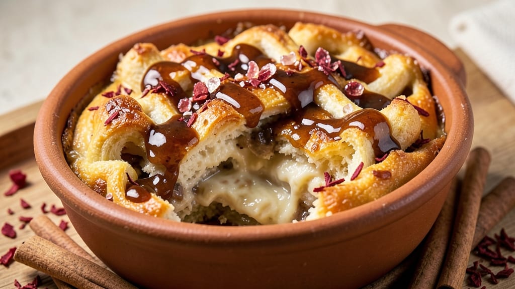 Authentic Mexican Bread Pudding Recipe: Cinnamon-Infused Crunch With Caramelized Edges