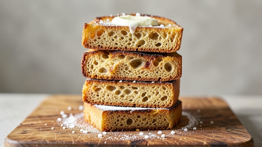 Appsrust Sourdough Sandwich Bread Recipe: Artisan-Style No-Knead Loaf With Crusty Edges