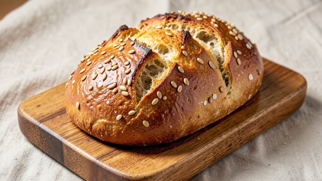 Artisan Seeded Bread Recipe: Crusty Crunch With Nutty Seeds in One Bake