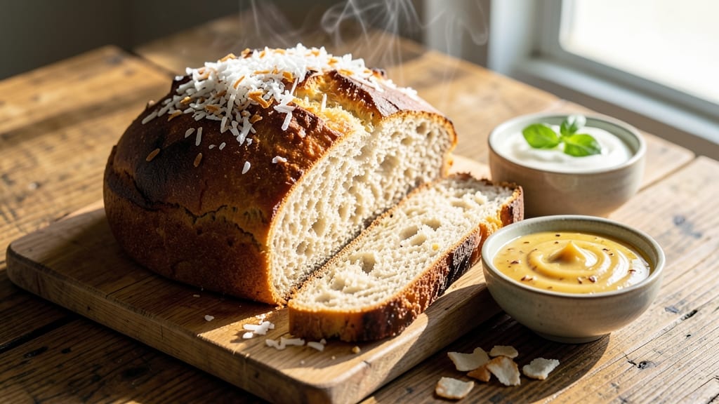 Asian Coconut Bread Recipe: Fragrant Steamed Loaf With Tropical Twist
