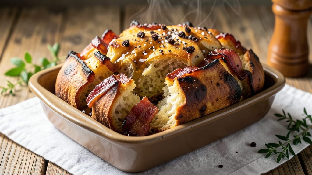 Bacon Beer Bread Recipe: Smoky-Sweet Pull-Apart Crust With Every Bite