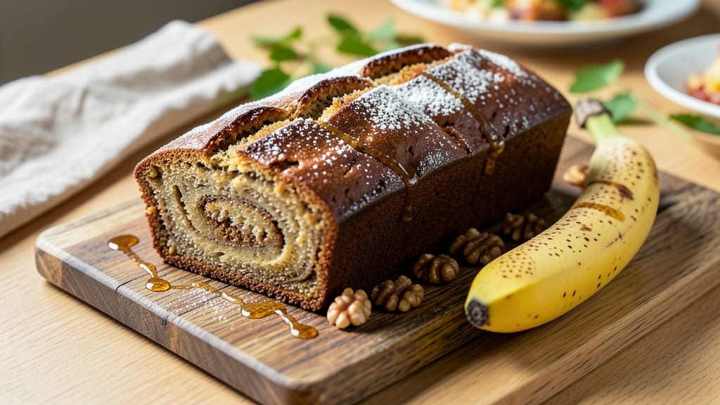 Australian Café-Style Banana Bread Recipe: Cinnamon-Spiced Crust With Hidden Walnut Streusel