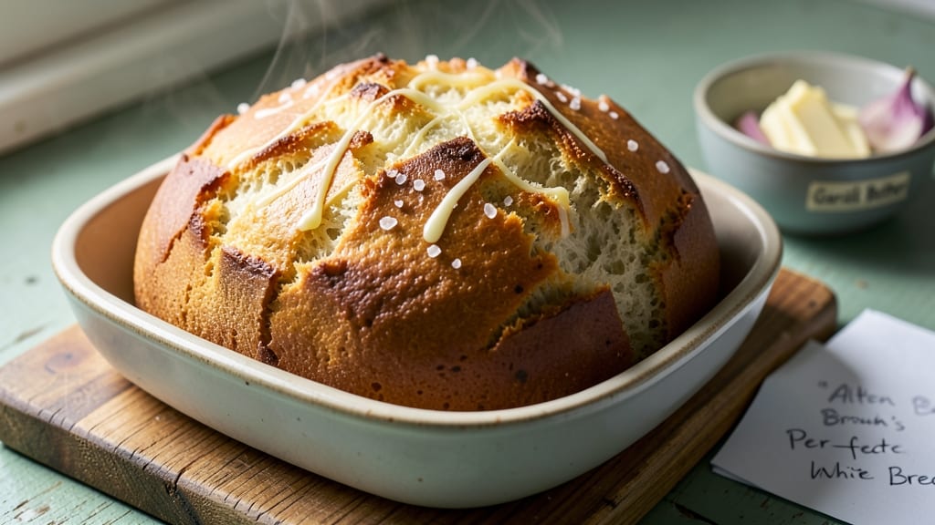 Alton Brown's White Bread Recipe: Hands-Off Rise to Crusty, Airy Loaves