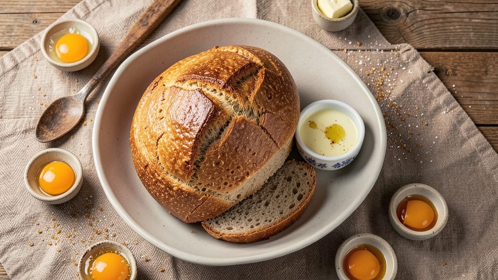 Authentic Brioche Bread Recipe: Layers of Buttery Gold With Hands-Off Rise