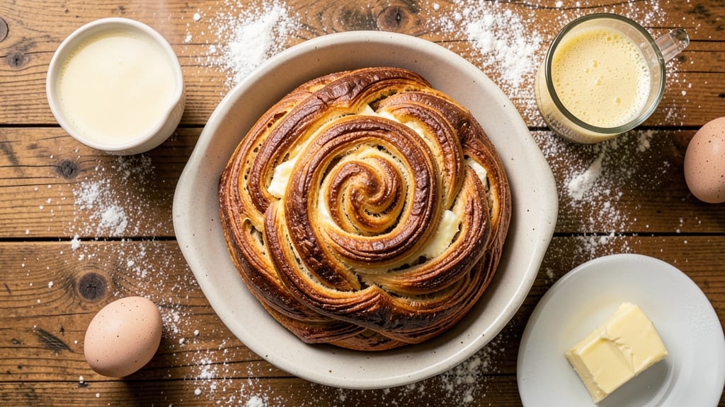 Babka Bread Recipe With Yeast: Swirled Vanilla and Chocolate Magic in One Bake