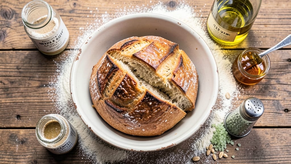 Artisan Bread Recipe Sally's Baking Addiction: Dutch Oven Crust With No-Knead Ease