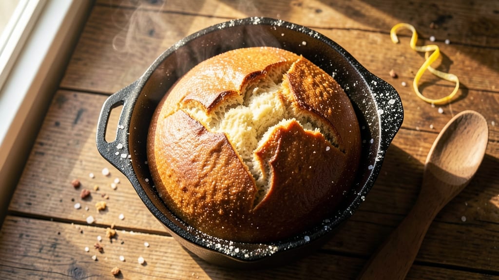 7 Qt Dutch Oven Bread Recipe: Hands-Off Rise to Crusty, Open-Crumb Loaf