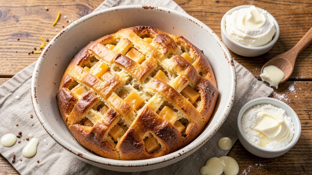 Artisan Cheddar Cheese Bread Recipe: Pull-Apart Crust With Gooey Melts Inside