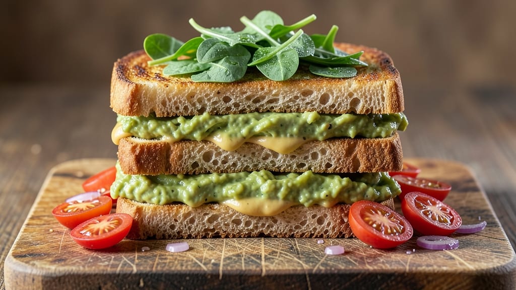Avocado Bread Sandwich Recipe: Crunchy Toasted Crust With Creamy Avocado Heart