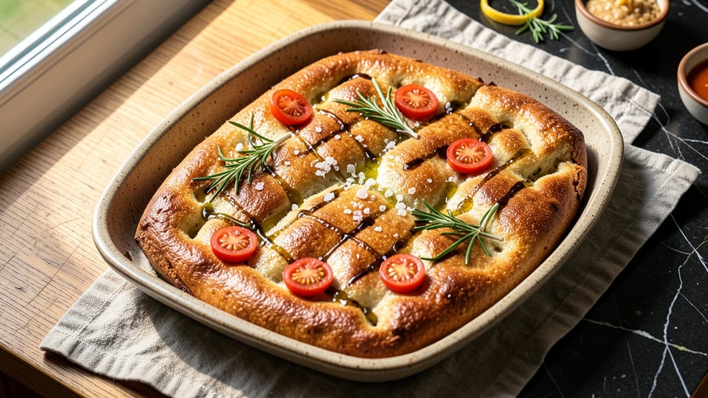 Anna Olson's Focaccia Bread Recipe: Olive Oil-Pooled Crust With Herbed Magic