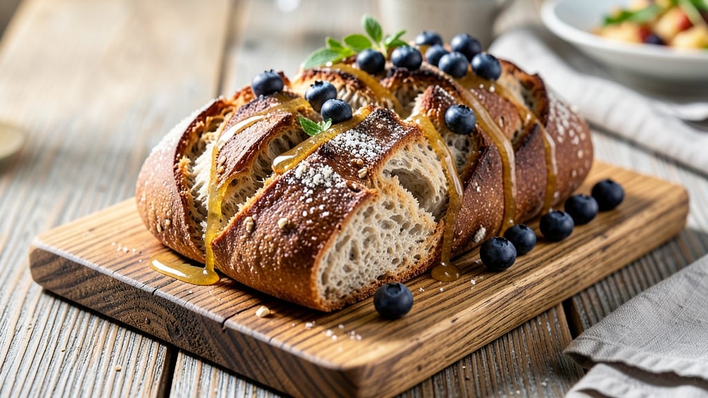 Alaskan Sourdough Bread Recipe: Wild Berry Swirls and Tangy Arctic Crust