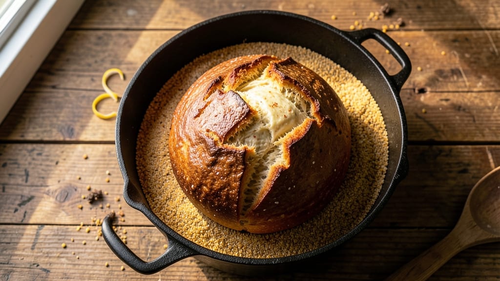 6 Qt Dutch Oven Bread Recipe: Steam-Perfected Crust and Soft Interior