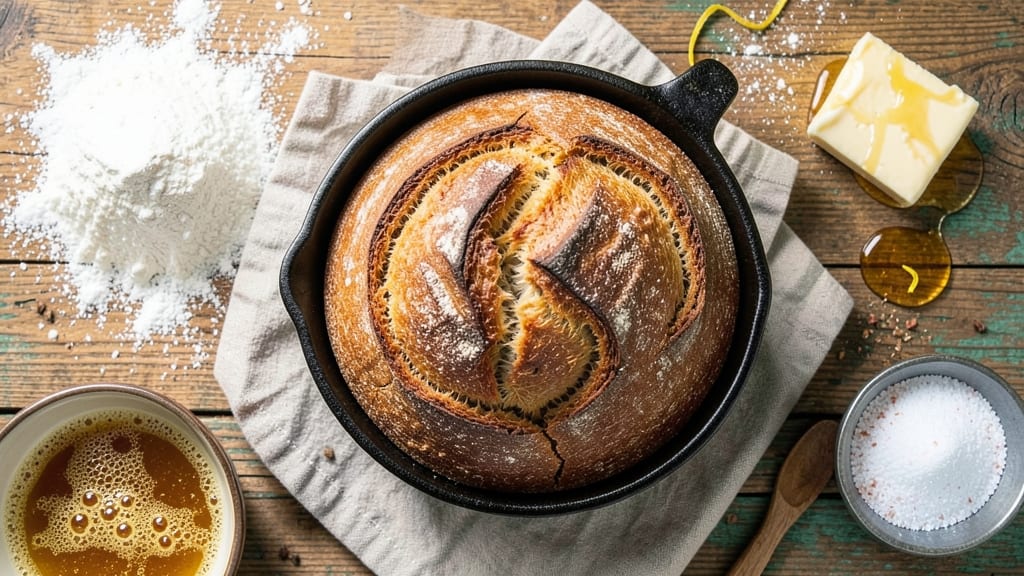 Aga Bread Recipe: Dutch Oven Crust With Honeyed Swirls