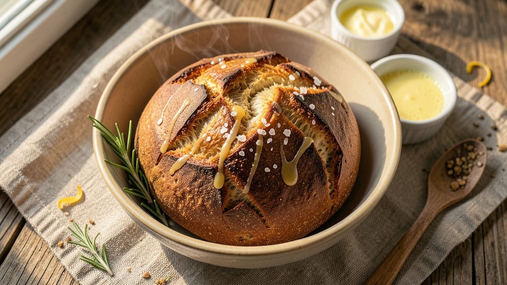 500g Flour Bread Recipe: Dutch Oven Crust With Soft, Airy Crumb
