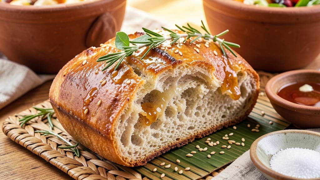 African Yeast Bread Recipe: Honey-Infused Crust With Spiced Open Crumb