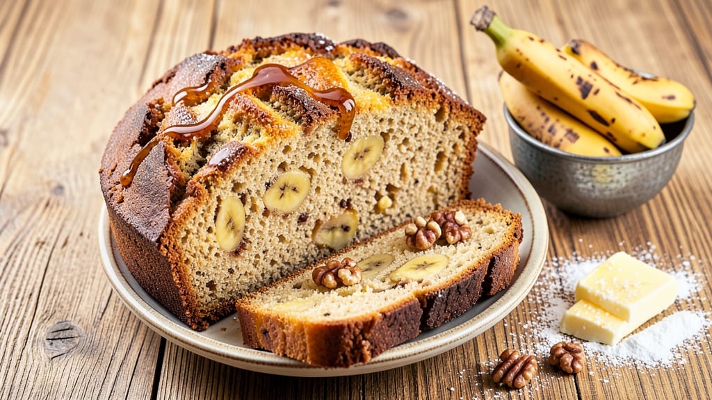 All-In-One Banana Bread Recipe: One-Bowl Magic With Walnut Streusel