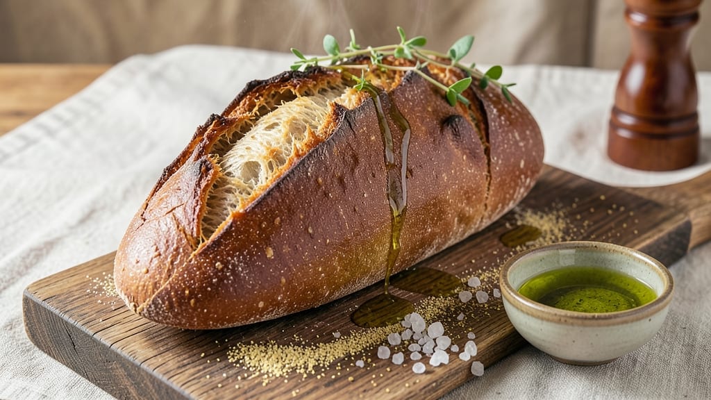 Altamura-Style Sourdough Bread Recipe: Authentic Crusty Texture and Tangy Flavor