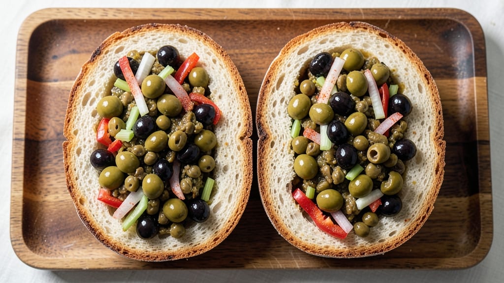Authentic Muffuletta Bread Recipe: Olive-Stuffed Layers of Italian Tradition