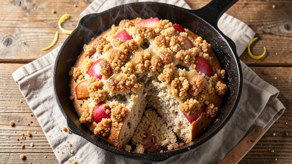 Apple Bread Recipe With Crumble Topping: Buttery Streusel Crown Over Moist Apple Swirls