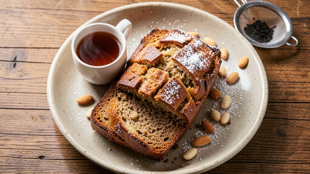 Almond Tea Bread Recipe: Fragrant Vanilla-Almond Layers in One Bake