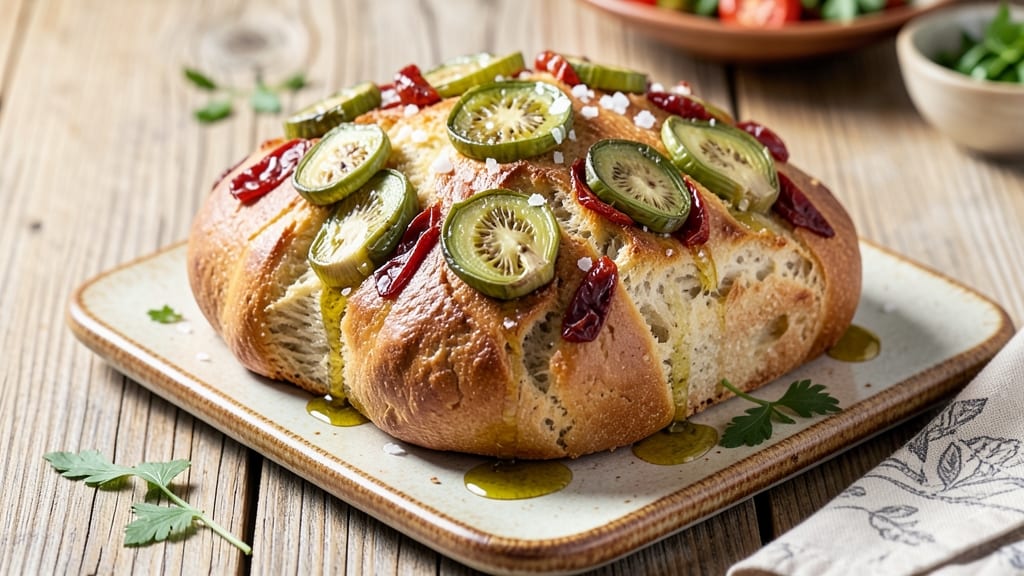 Arcangeli Artichoke Bread Recipe: Herb-Infused Crust With Tangy Filling