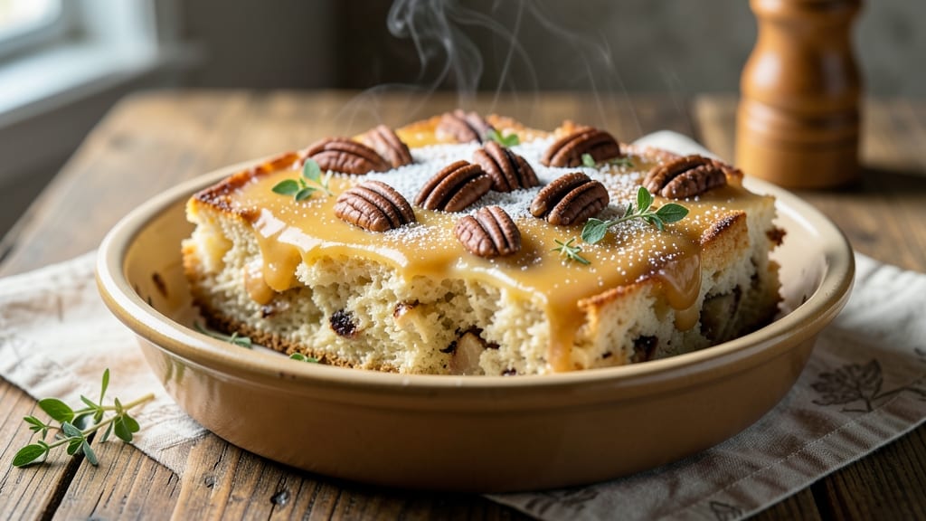 Alabama Bread Pudding Recipe: Bourbon-Infused Vanilla Swirl Delight