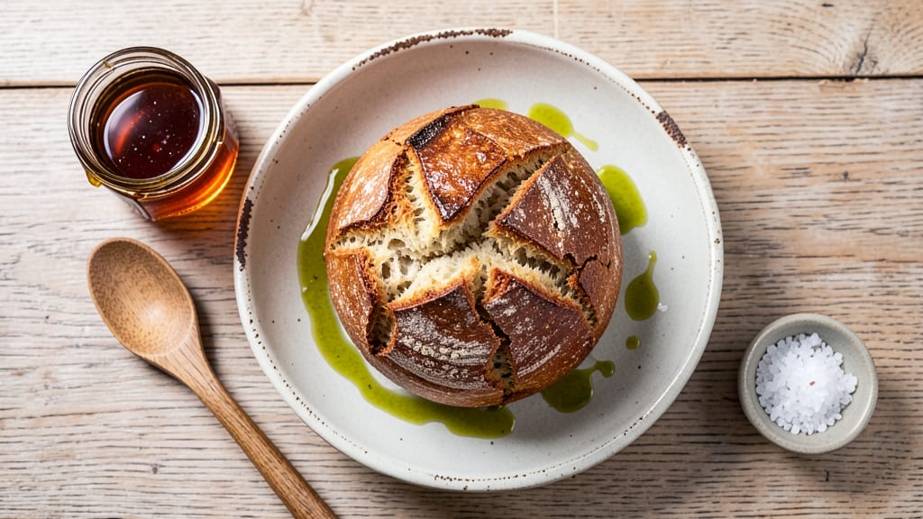 Allinson Bread Recipe: No-Knead Dutch Oven Loaf With Tangy Honey Swirls