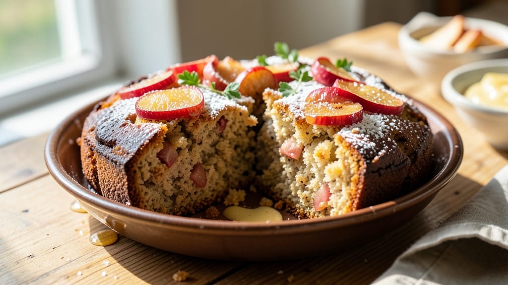 Apple Cinnamon Cornbread Recipe: Spiced Apple Streusel Topping and Crumb