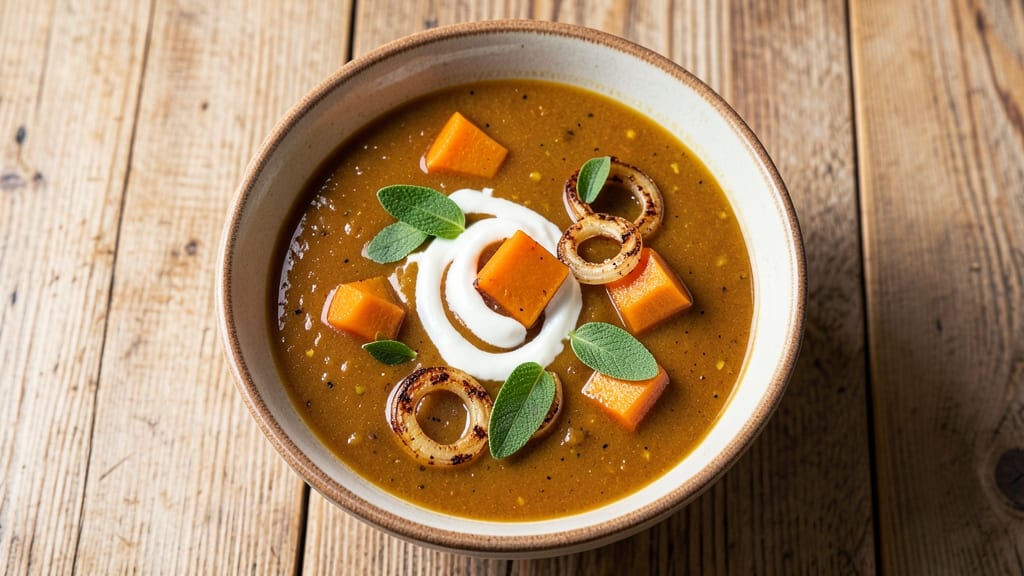 Atlanta Bread Company Butternut Squash Soup Recipe: Roasted Squash Depth With Toasted Sage Finish