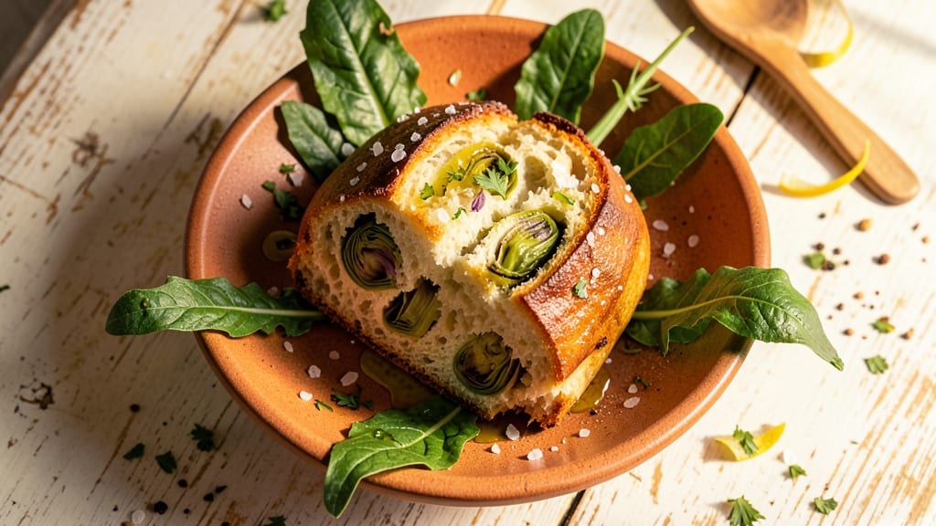 Artichoke Bread Pescadero Recipe: Herb-Infused Crust With Zesty Dill Twist