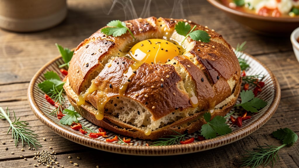 Armenian Bread Matnakash Recipe: Flaky Layers Stuffed With Cheese and Herbs