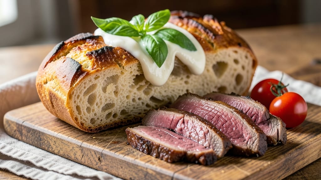 Baco Bread Recipe: Crispy Crust and Gooey Crab-Stuffed Delight
