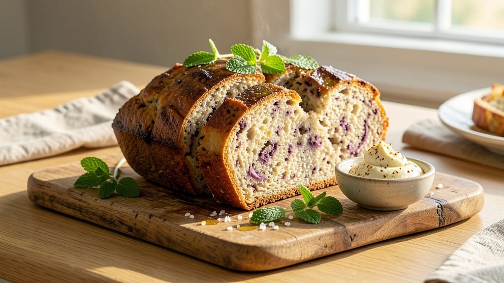 85 Degrees Taro Bread Recipe: Velvety Sweetness With No-Knead Ease