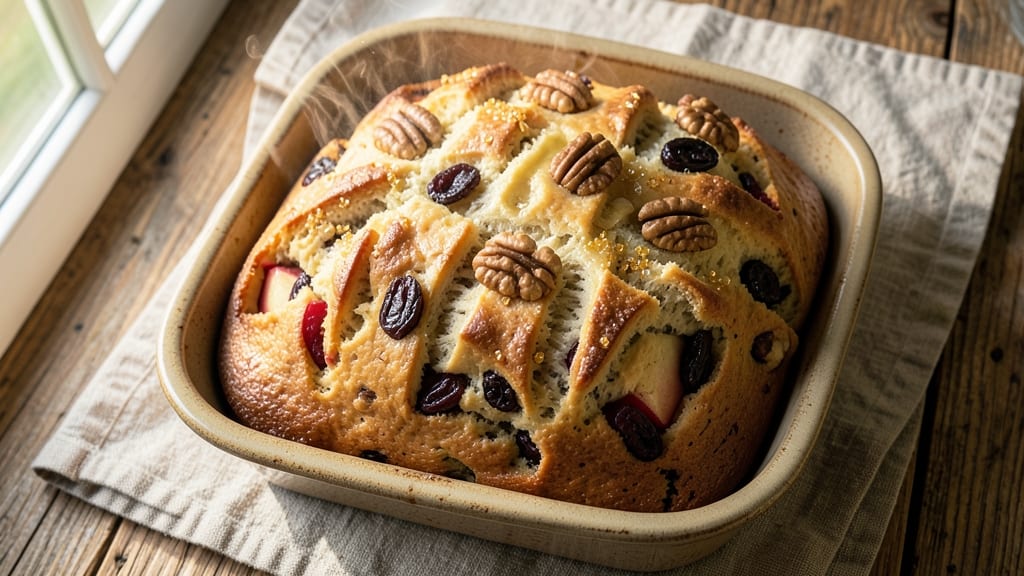 Apple Raisin Walnut Bread Recipe: Sweet-Studded Loaf With Crunchy Bites