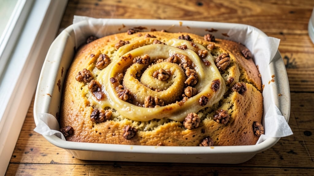4-Hour Banana Bread Recipe: Slow-Baked Moistness With Walnut Swirls
