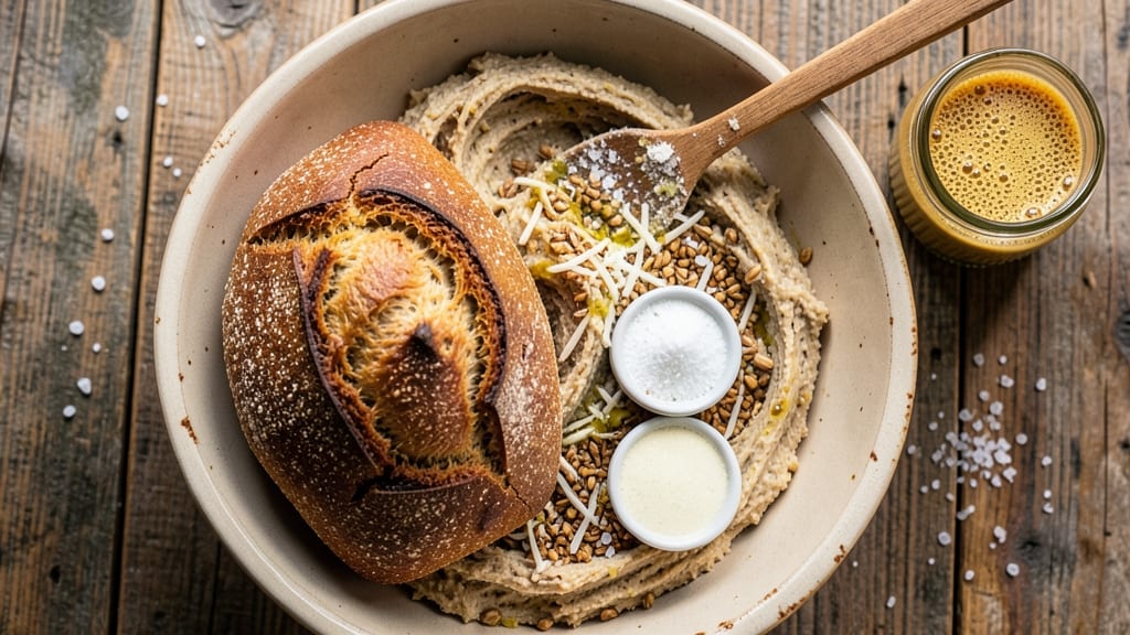 Artisan Whole Wheat Sourdough Bread Recipe: Tangy Depth and Nutty Crunch in One Bake