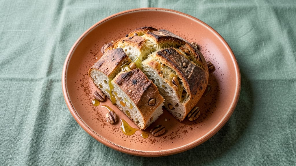 All Antico Vinaio Bread Recipe: Sweet Potato and Walnut Swirls in One Bake