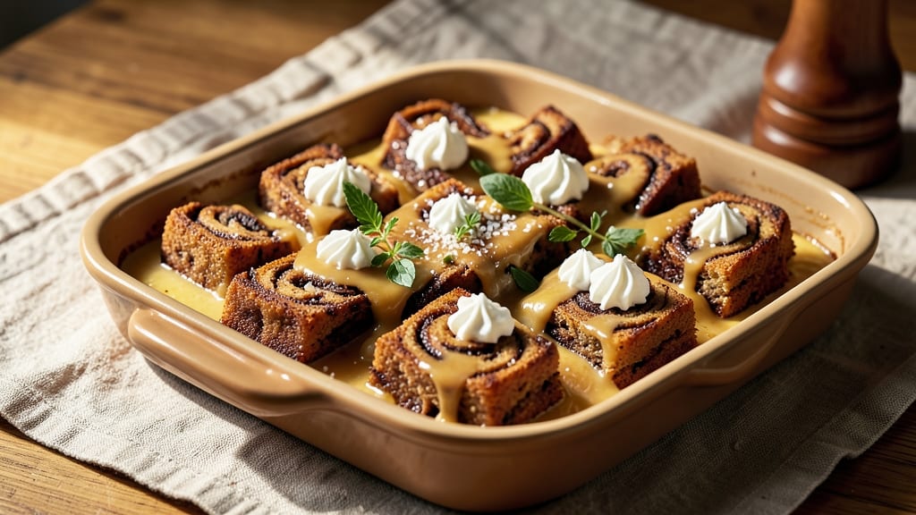 Babka Bread Pudding Recipe: Swirled Vanilla and Cinnamon Comfort in One Bowl