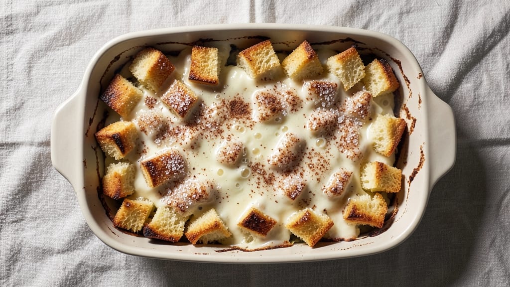 Airfryer Bread Pudding Recipe: Crispy Top, Silky Middle Magic