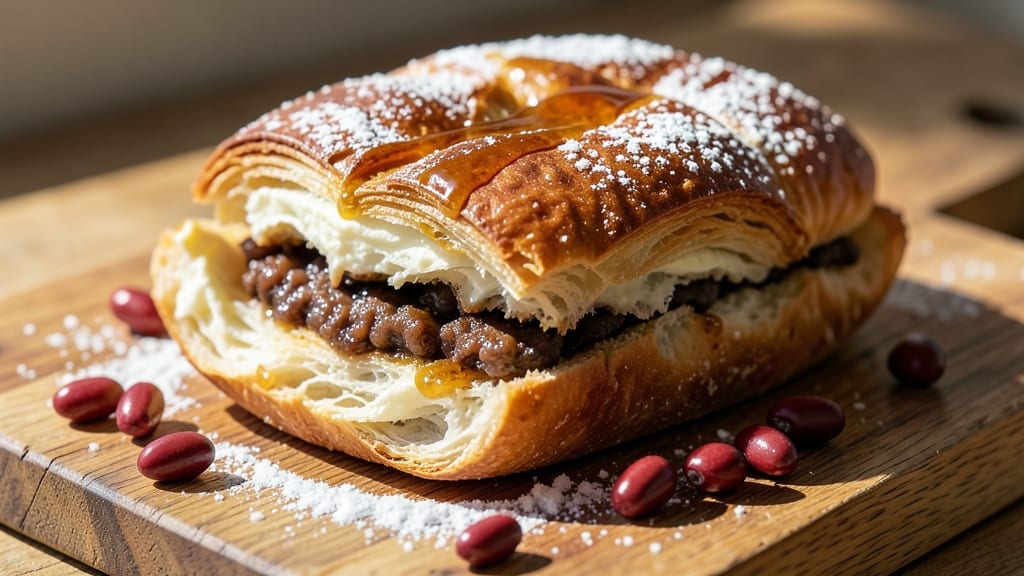 Anpan Bread Recipe: Sweet Red Bean Filling in Crusty Crunchy Shells